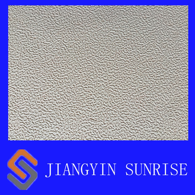 Abrasion Resistance Full Grain Imitation Leather Fabric / Automotive Upholstery Leather