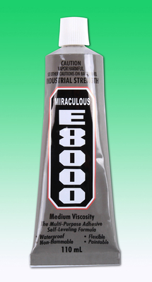 All Purpose E8000 Jewellery Glue , Quick Bond Non flammable Glue