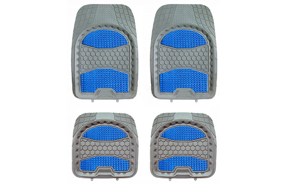Anti - Slip PVC 3D Custom Rubber Car Floor Mats Universal Car Carpet