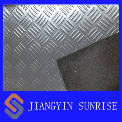 Luxury Vinyl Tile Flooring / Solid Color Vinyl Floor Tiles / Interlocking Vinyl Plank Flooring