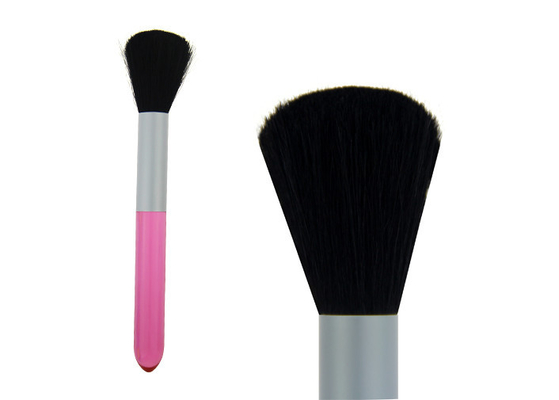 Natural Retractable Contour Blush Brush Goat Hair Makeup Brushes Pink