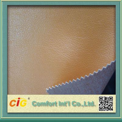 Micro PU Leather For Sofa / Car Seat Cover , 0.8mm - 2.0mm Thickness