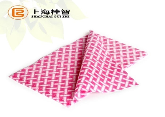 Spunlace Nonwoven Wipe Cloth , Viscose Spunlace / Polyester Spunlace