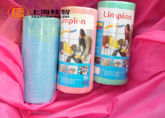 nonwoven spunlace fabric in rolls for wiping cloth  spunlace fabric in rolls