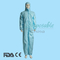 One-time non-woven protective clothing hooded triplet dust-free purification overalls
