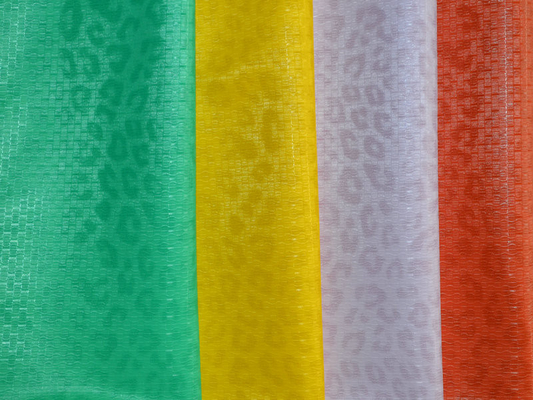 Green / Yellow / Purple / Orange PU Leather Cloth , PU Skin 240gsm yk033