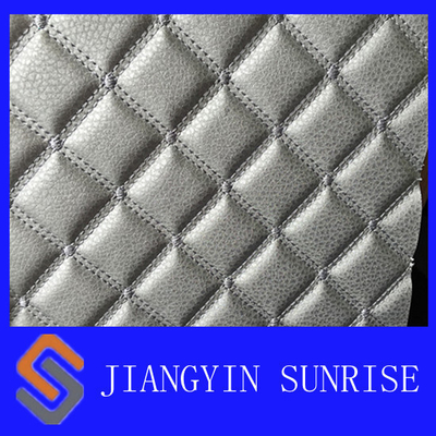 Anti - Mildew Synthetic Leather Fabric PU Leather Upholstery For Decoration