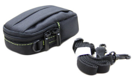Black Oxford Fabric Sponge Orange Waterproof Durable Nylon Camera Bag With Metal Buckle