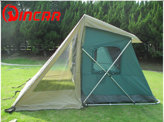 150D oxford fabric Tent and Awning green 2.5m × 2m for camping