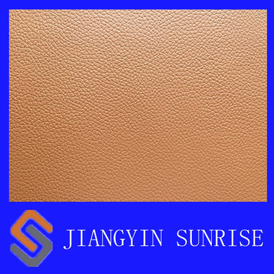 Waterproof Corner Sofa Knitted Polyurethane Synthetic Leather With Patterns