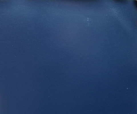 Voltage Resistance Blue PVC Artificial Leather fabric For Stationary