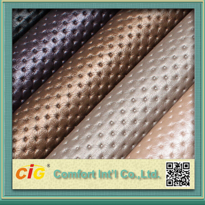 PVC Artificial Leather for Car Seat / Sofa