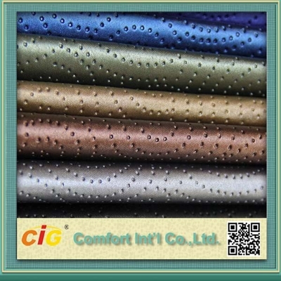 Custom Printed Distressed PU PVC Synthetic Leather for Car Seats / Sofa Furniture Upholstery