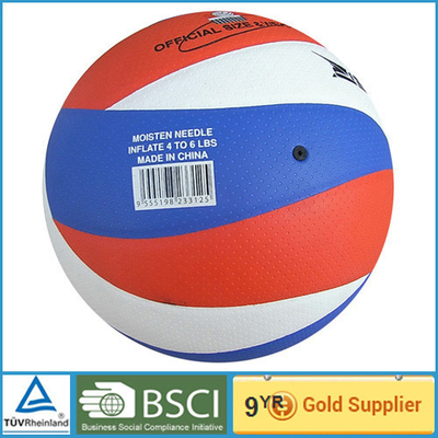 Custom printing PU Synthetic leather Volleyball 5# / official beach volleyball
