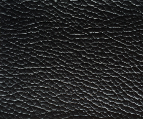 Non Woven Backing Black Faux Upholstery Imitation Leather Fabric Material For Sofa