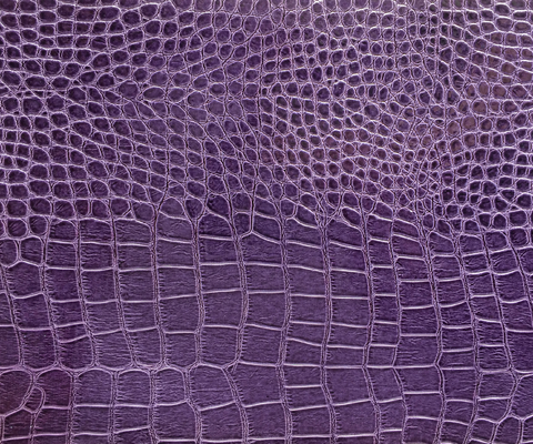 Purple Backing Woven Faux Leather Fabric For Handbags With 0.7 - 1.5mm Thickness