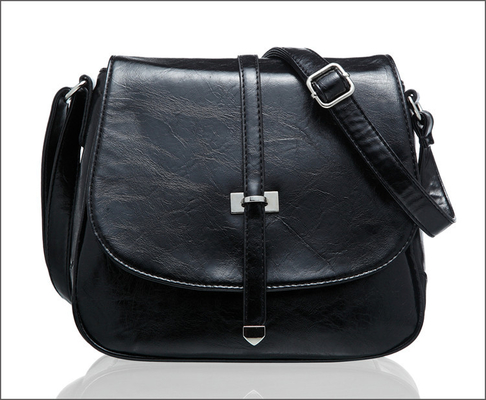 Faux leather PU messenger bags for women crossbody purses