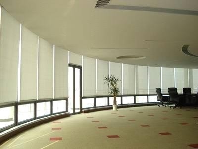 Modern Luxury Curtain Fabric Roller Blinds Vertical Blind with Polyester