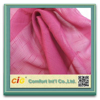 Crystal Curtains Sheer Fabrics Contemporary Curtain Fabric Tear-Resistant and Durable