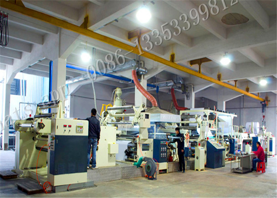 Plastic LDPE / LDPP Lamination Coating Machine 150mm/min 240 kg/h