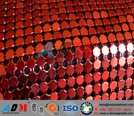 Metal Cloth, Metal Mesh Curtain, Metal Drapery, Decorative Wire Mesh Curtain