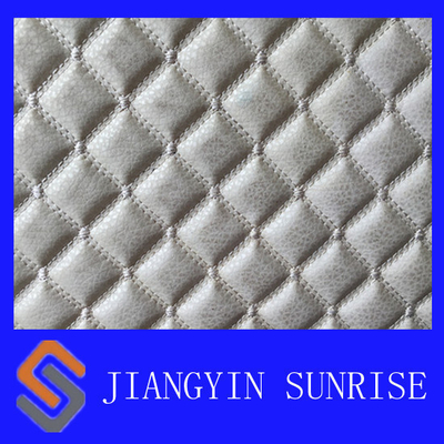 Ageing Resistance Synthetic Leather Fabric / Polyurethane Synthetic Leather
