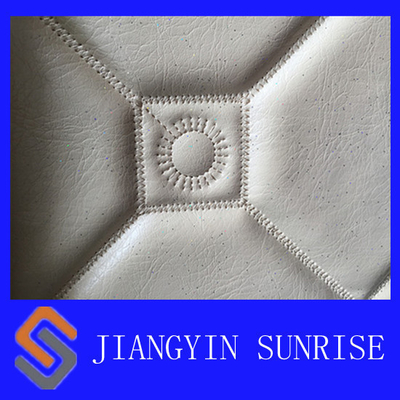 Ageing Resistance Synthetic Leather Fabric / Polyurethane Synthetic Leather