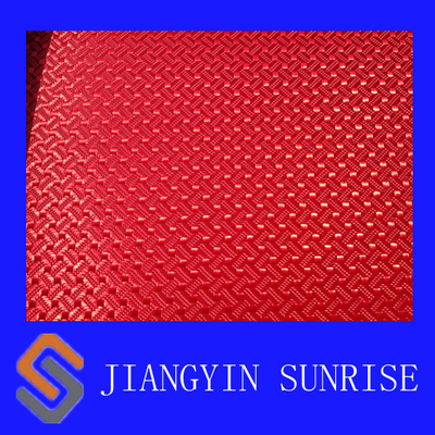 600D 100 Polyester PVC Coated Synthetic Leather Fabric , Anti Mildew Oxford Cloth Fabric