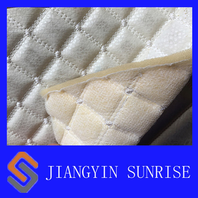 Anti - Mildew Synthetic Leather Fabric PU Leather Upholstery For Decoration