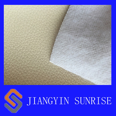 PU Synthetic Leather Upholstery For Red Leather Car Seat Cushion Cover