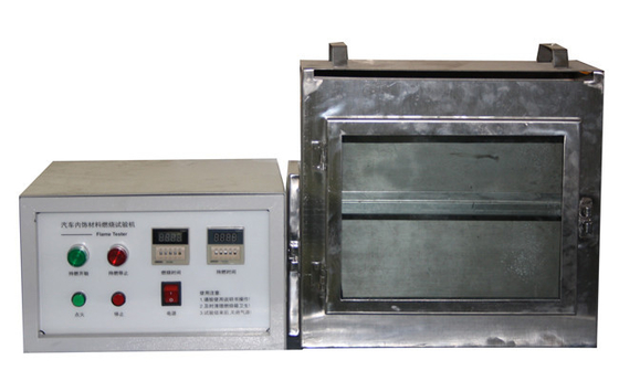 Combustion Resistance Leather Testing Equipment For Auto Upholstery Leather