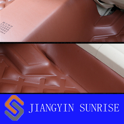 High Abrasion Resistance Scratches 3D Car Floor Mats for SKODA RAPID / POLO