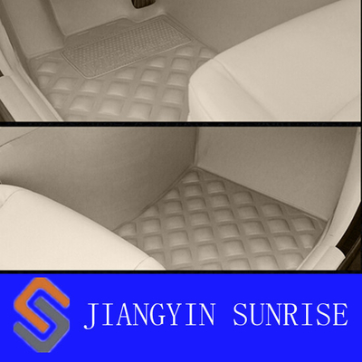 High Abrasion Resistance Scratches 3D Car Floor Mats , Car Floor Liners Mats