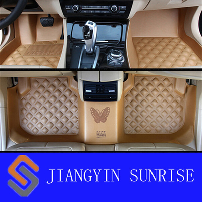 Waterproof 3D Car Floor Mats VW / Buick / BMW / Lexus Car Mat  Mildew Resistant