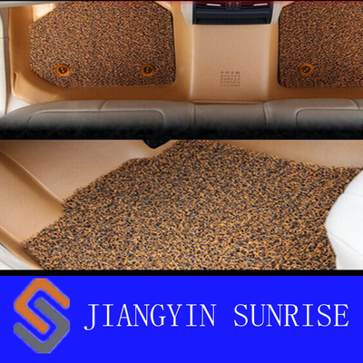 Environmental 3D Car Floor Mats , Decorative Rubber Anti Slip Car Foot Mats