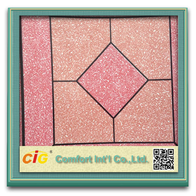 Waterproof Indoor / Outdoor  Vinyl Flooring PVC Floor Covering 1.0mm - 3.0mm