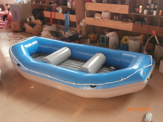 Blue Hot Sale River Rafting Boat DB04 with Inflatable Floor for Raft Purpose