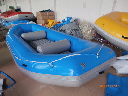 Blue Hot Sale River Rafting Boat DB04 with Inflatable Floor for Raft Purpose