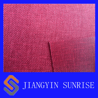 Anti - Mildew Red 210D Nylon Oxford Fabric For Bag Waterproof Ripstop Nylon Fabric