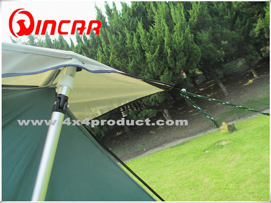 150D oxford fabric Tent and Awning green 2.5m × 2m for camping