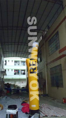 Rental Outdoor 4.5mH Inflatable Air Dancer Advertising With Well Tailed Nylon