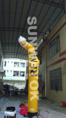 Rental Outdoor 4.5mH Inflatable Air Dancer Advertising With Well Tailed Nylon