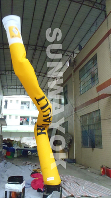 Rental Outdoor 4.5mH Inflatable Air Dancer Advertising With Well Tailed Nylon
