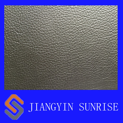 Anti - Yellow Sofa Recliner PU PVC Synthetic Leather With Black Color