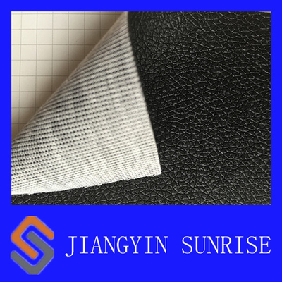 Abrasion - Resistant Sofa Synthetic Leather , Half Fabric Sofa Corner Leather