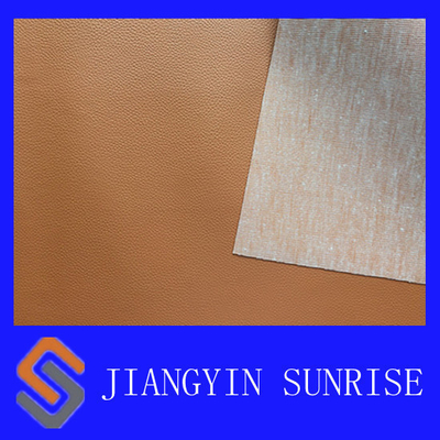 Waterproof Corner Sofa Knitted Polyurethane Synthetic Leather With Patterns