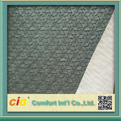 Waterproof 0.8MM PVC Synthetic Leather For Sofa , Artificial Leather Sofa