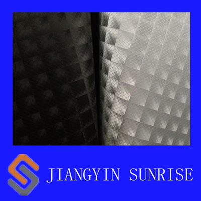 Stretch PU Synthetic Leather , Woven Twill Brushed Cloth Sofa Set Leather