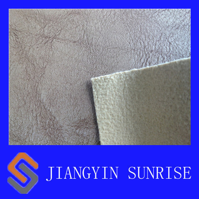 Smellless Shoes Face PU Synthetic Leather / Polyurethane Fake Leather