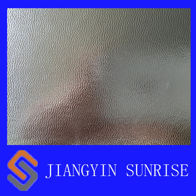 Custom Wallet / BagS Lichee PVC Artificial Leather / Silver Membrane PVC 